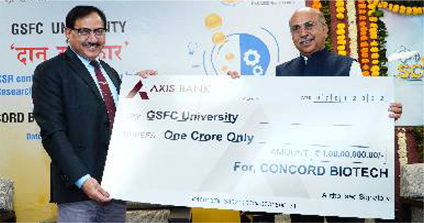 Concord Biotech contributes to support R&D facility at GSFC university